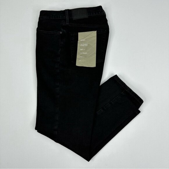 Everlane Women’s NWT Black The Original Cheeky Straight Leg Jean W27-29/L25.5 - Picture 3 of 11
